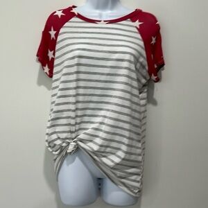 Star striped t-shirt
